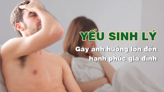 Yếu sinh lý - Nỗi niềm của hàng triệu quý ông