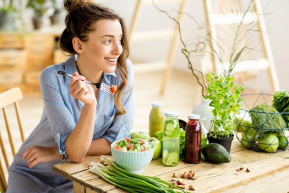 Một chế độ ăn uống lành mạnh sẽ giúp ngăn ngừa được nguy cơ bị nhiễm vi khuẩn Hp