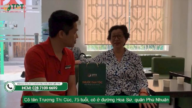 Cô Trương Thị Cúc - bệnh nhân chữa viêm đại tràng tại Thuốc dân tộc